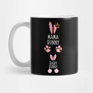 Mama Bunny Baby Bunny Cute Mom To Be Easter Mug